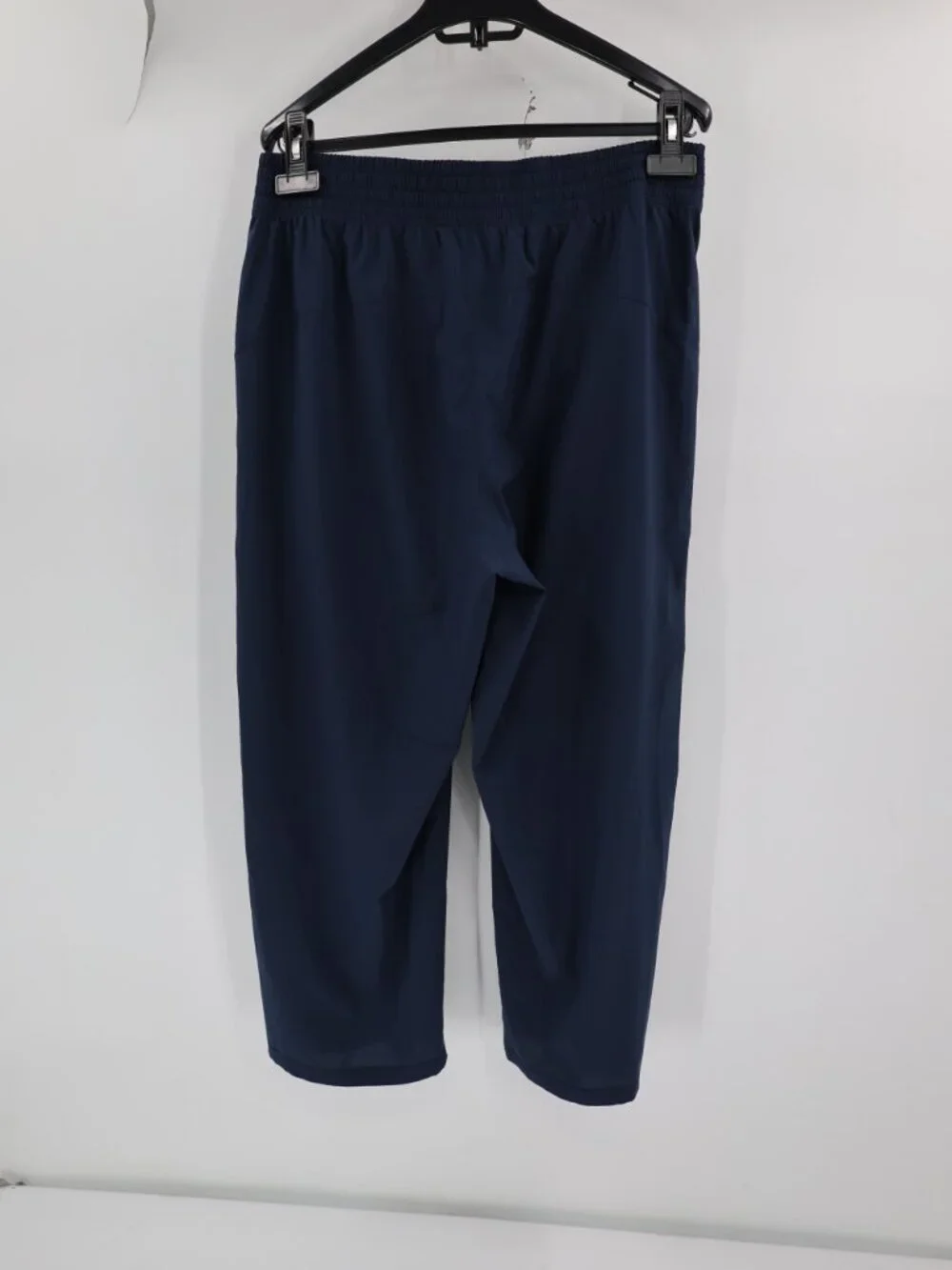 Lululemon Pants Womens 10 Wanderer Cropped Elastic Waist High Rise Casual Blue